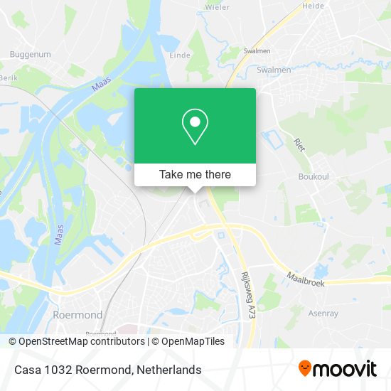 Casa 1032 Roermond map