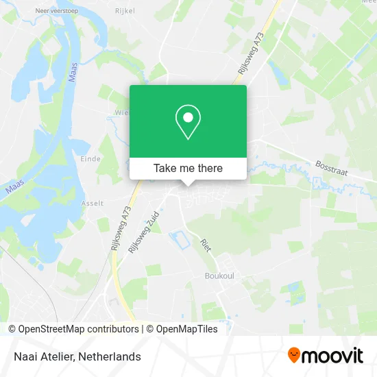 Naai Atelier map