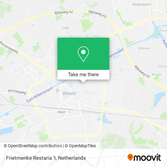Frietmenke Restaria 't map