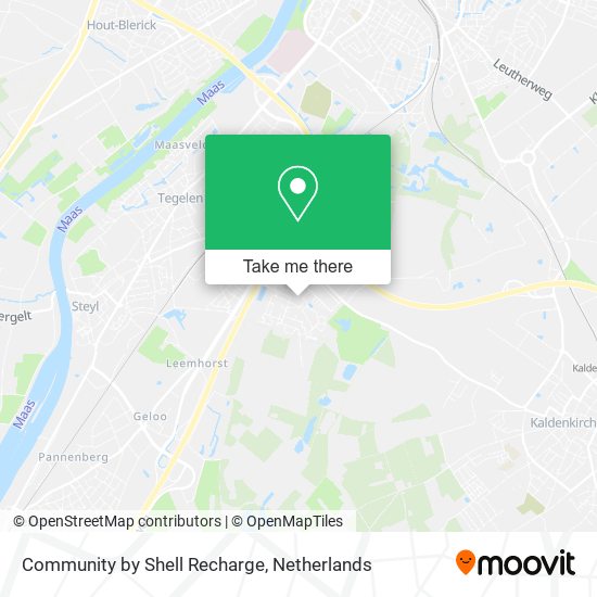 Community by Shell Recharge map