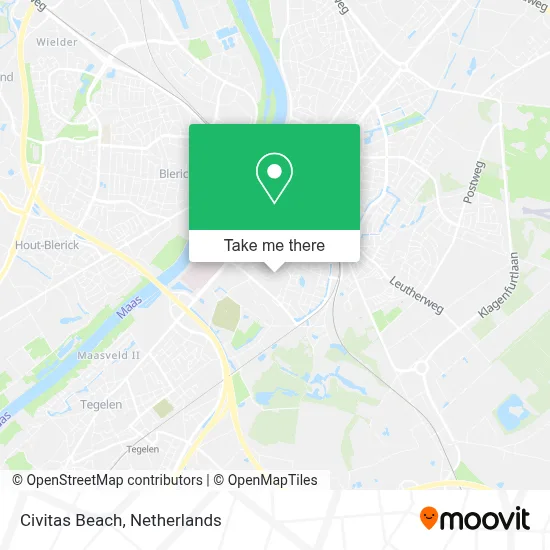 Civitas Beach map