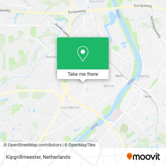 Kipgrillmeester Karte