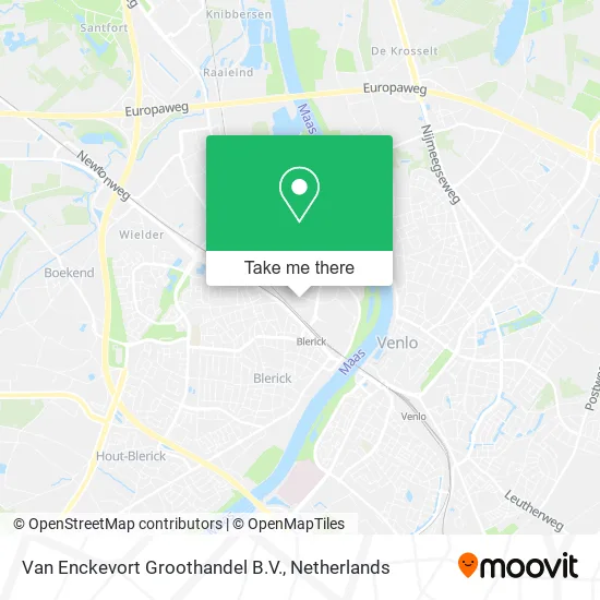 Van Enckevort Groothandel B.V. map