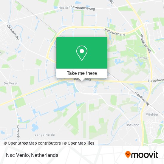 Nsc Venlo map