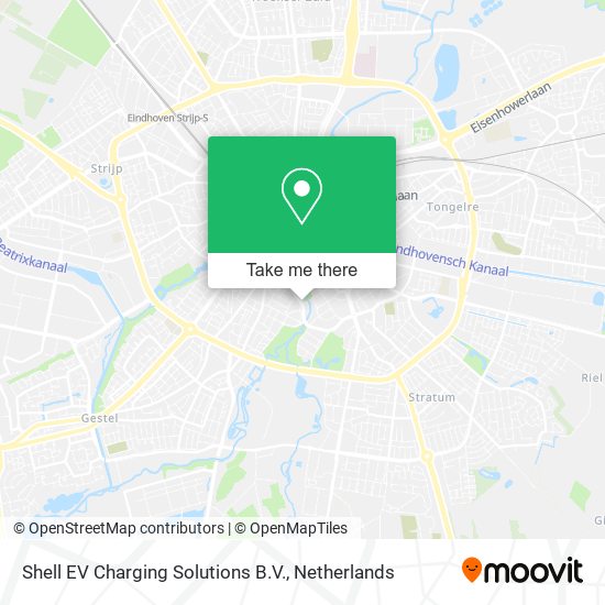 Shell EV Charging Solutions B.V. map