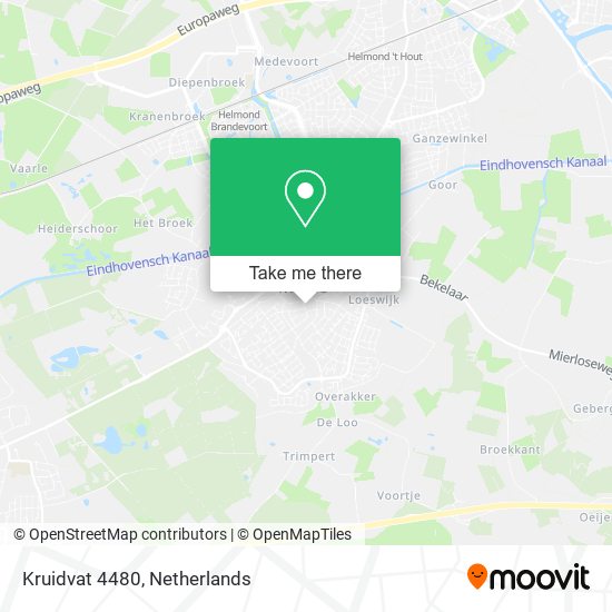 Kruidvat 4480 map