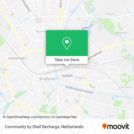 Community by Shell Recharge map