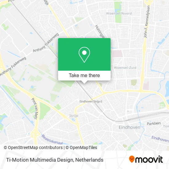Ti-Motion Multimedia Design map