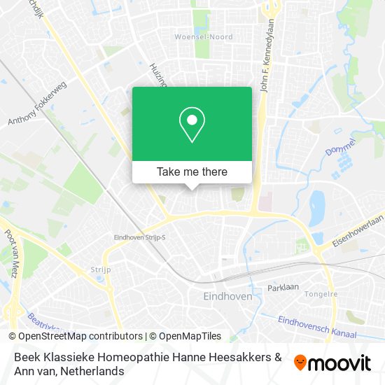 Beek Klassieke Homeopathie Hanne Heesakkers & Ann van map