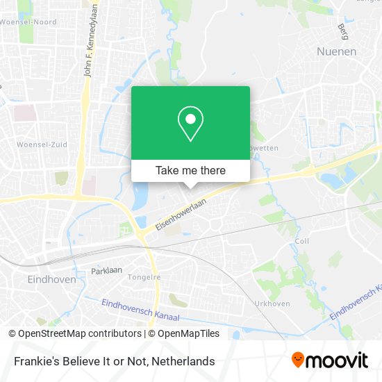 Frankie's Believe It or Not map