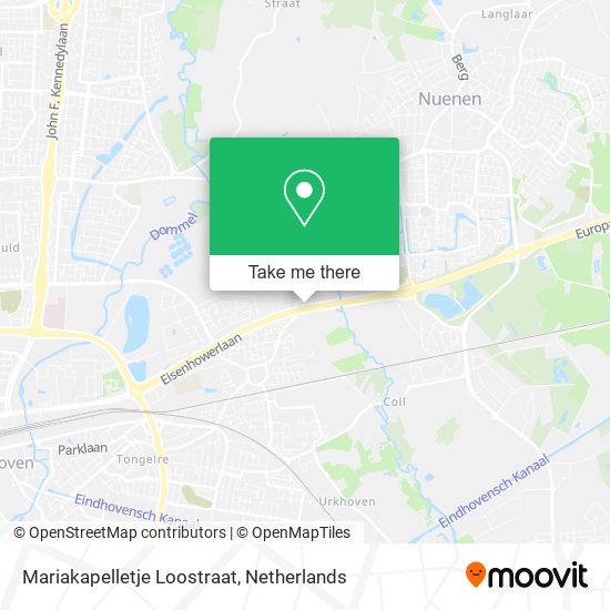 Mariakapelletje Loostraat map