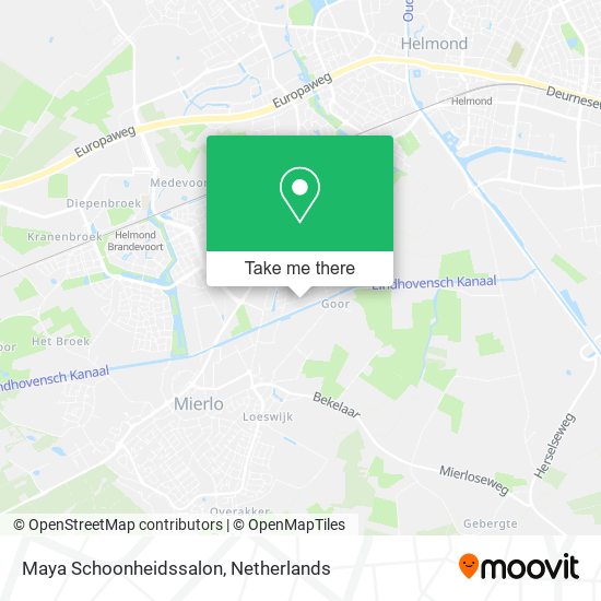 Maya Schoonheidssalon map