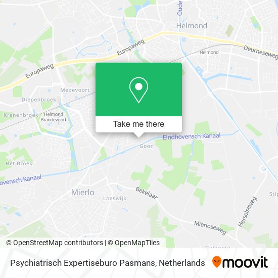 Psychiatrisch Expertiseburo Pasmans map