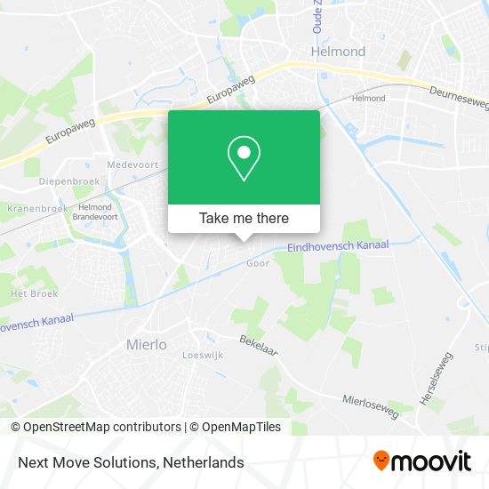 Next Move Solutions map