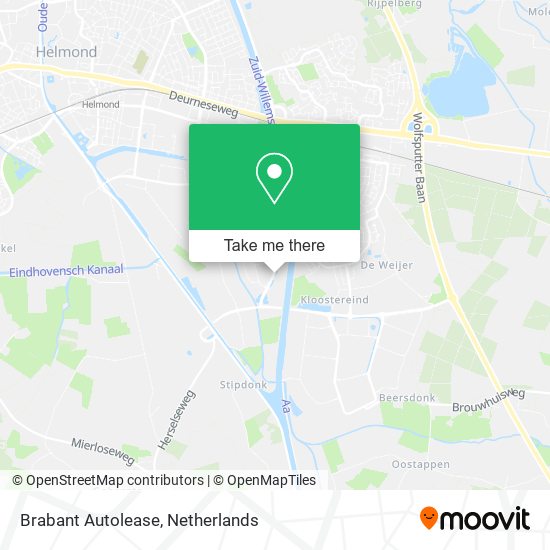 Brabant Autolease Karte