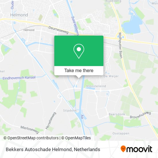 Bekkers Autoschade Helmond Karte