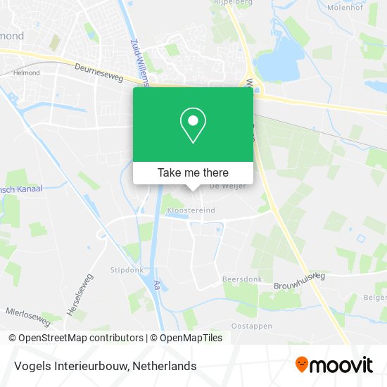 Vogels Interieurbouw Karte