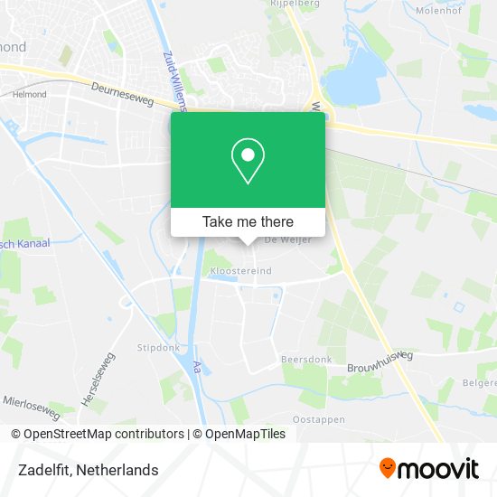 Zadelfit map