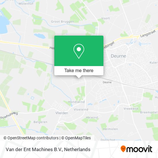 Van der Ent Machines B.V. map