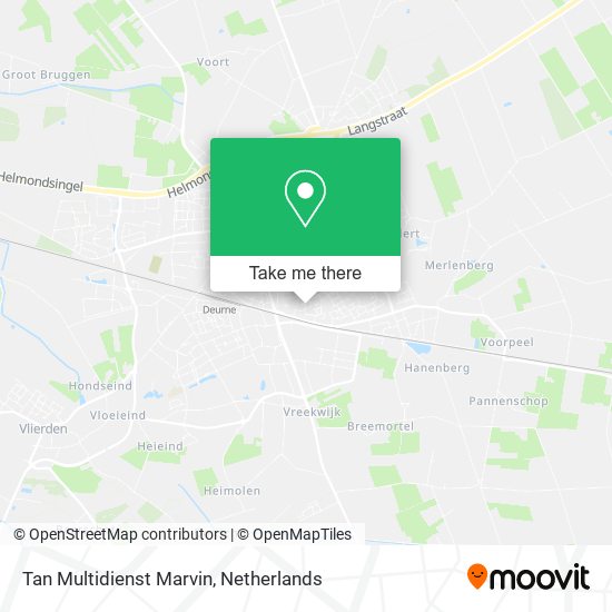 Tan Multidienst Marvin map