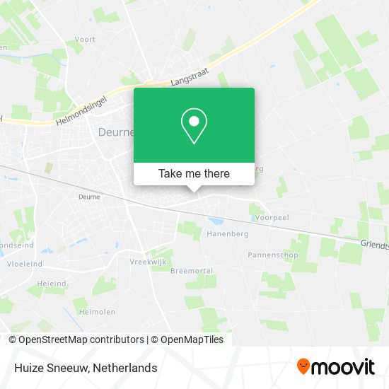 Huize Sneeuw map