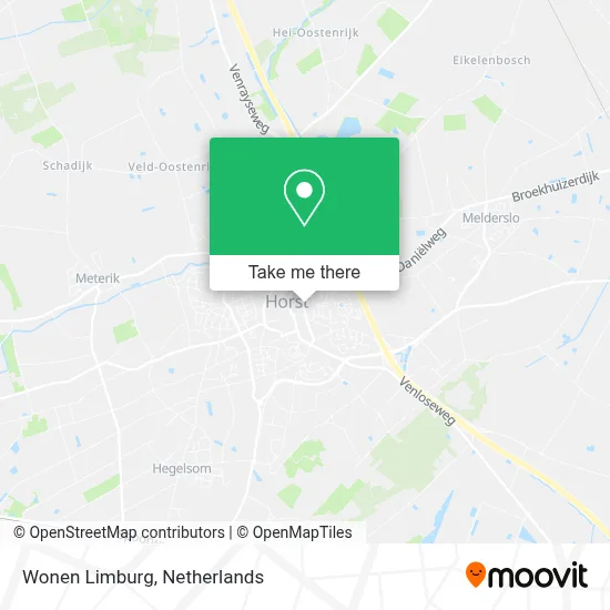 Wonen Limburg map