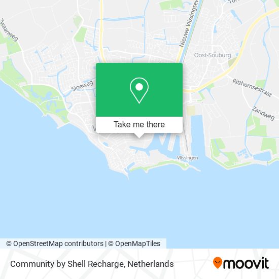 Community by Shell Recharge map