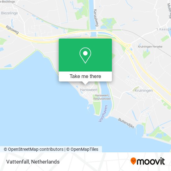 Vattenfall map