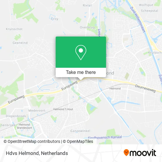 Hdvs Helmond map
