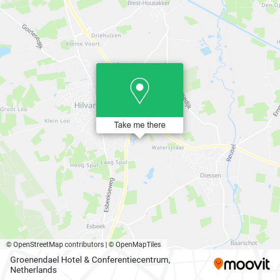 Groenendael Hotel & Conferentiecentrum map