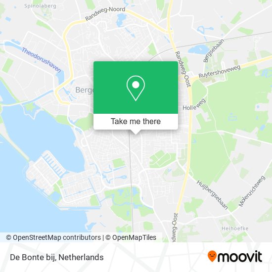 De Bonte bij map