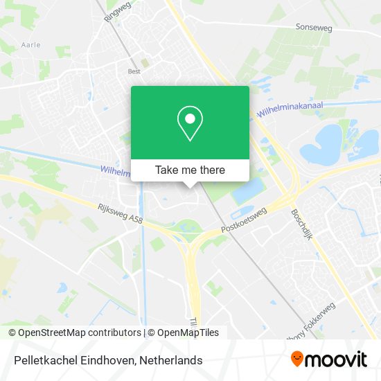 Pelletkachel Eindhoven Karte