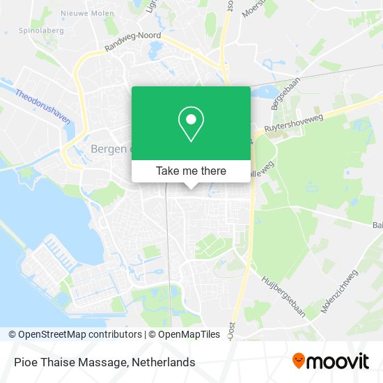 Pioe Thaise Massage map