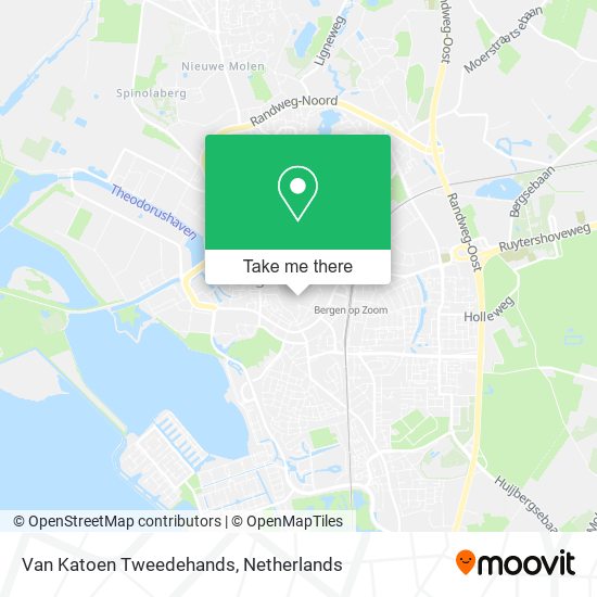 Van Katoen Tweedehands map