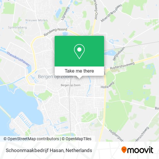 Schoonmaakbedrijf Hasan map