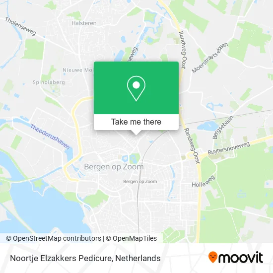 Noortje Elzakkers Pedicure map