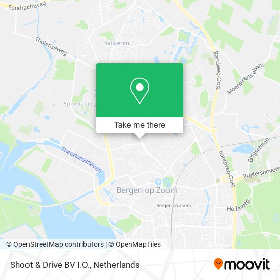 Shoot & Drive BV I.O. map