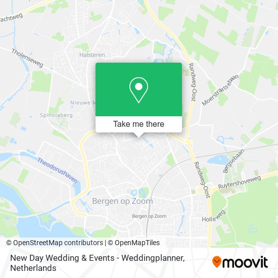 New Day Wedding & Events - Weddingplanner map