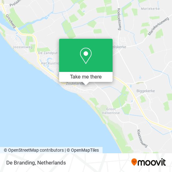 De Branding map