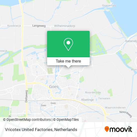 Vricotex United Factories map