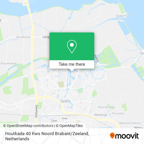 Houtkade 40 Kws Noord Brabant / Zeeland Karte