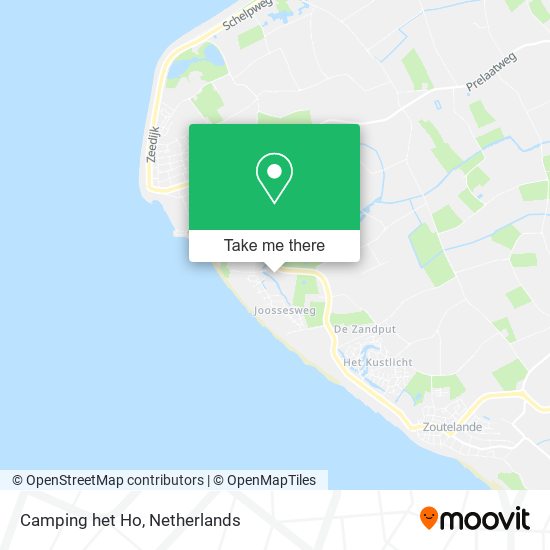 Camping het Ho map