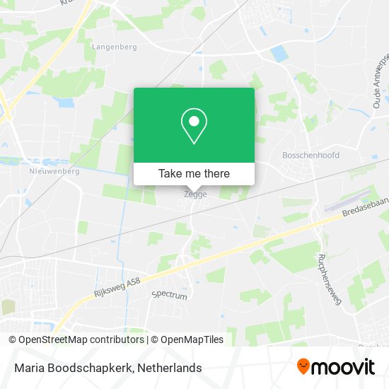 Maria Boodschapkerk map