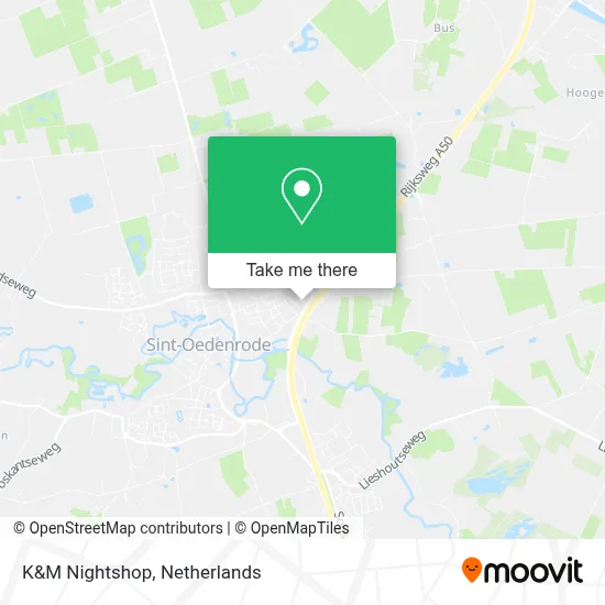K&M Nightshop map