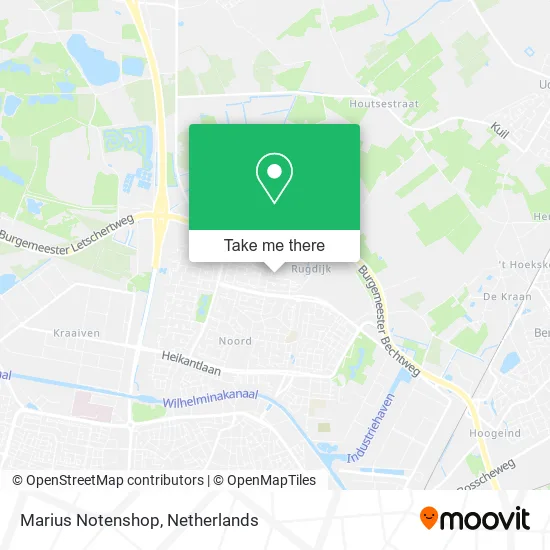 Marius Notenshop map