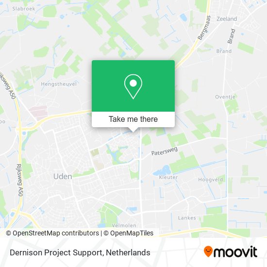 Dernison Project Support map