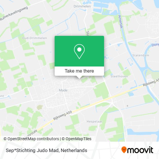 Sep*Stichting Judo Mad map