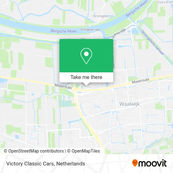 Victory Classic Cars map