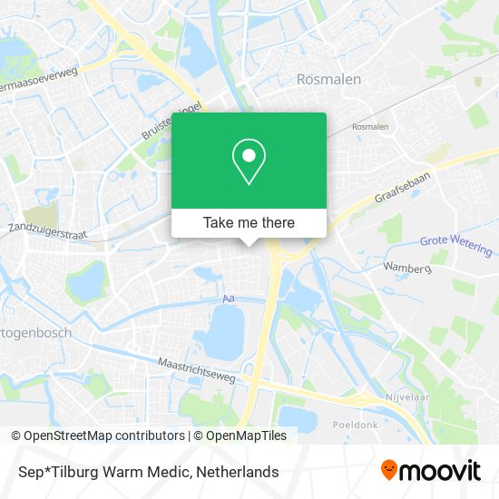 Sep*Tilburg Warm Medic map