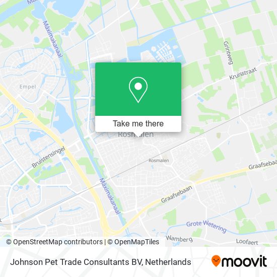 Johnson Pet Trade Consultants BV Karte